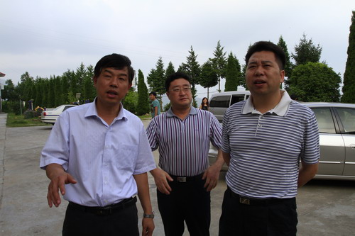 宜昌市委常委、组织部长蔚盛斌视察大老岭