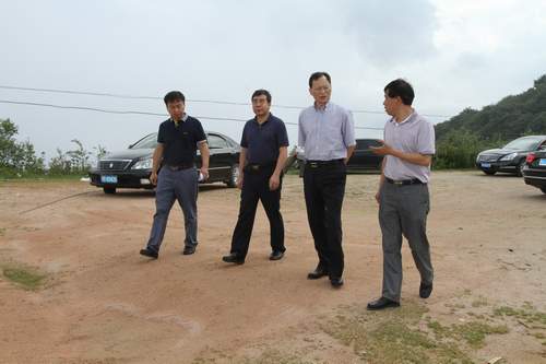 刘新池厅长在大老岭调研指导工作