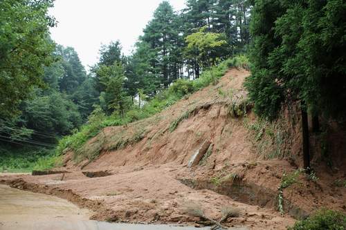 大老岭遭受特大暴雨袭击